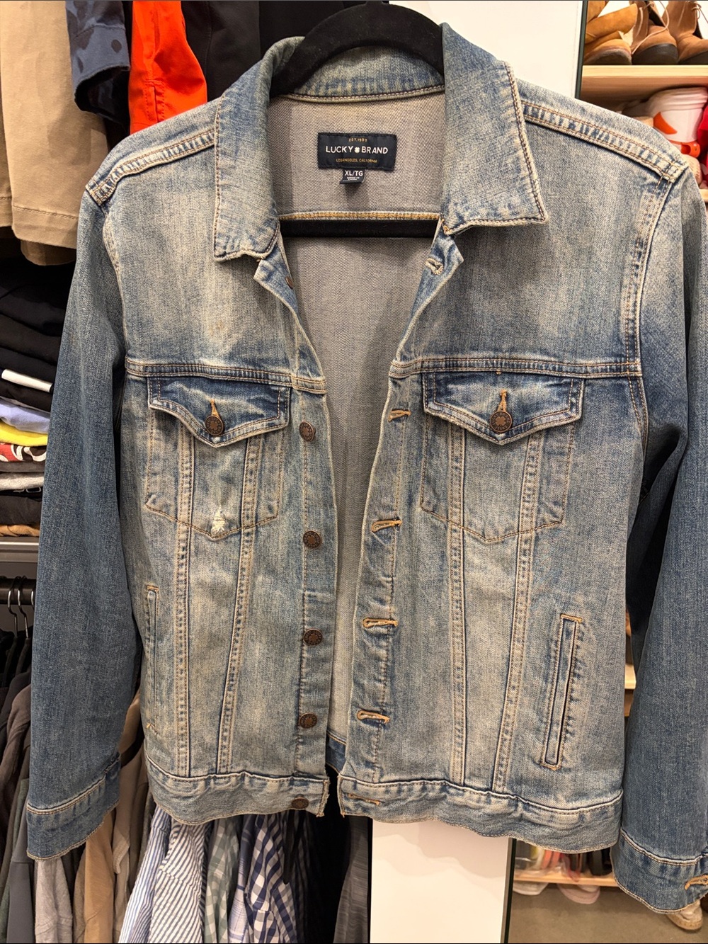 Lucky Brand Women’s Light Blue Denim Jacket